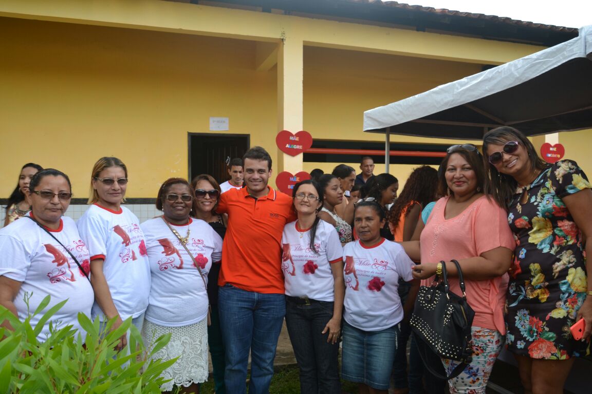 Glalbert Cutrim comemora Dia das Mães em Cantanhede e Matinha