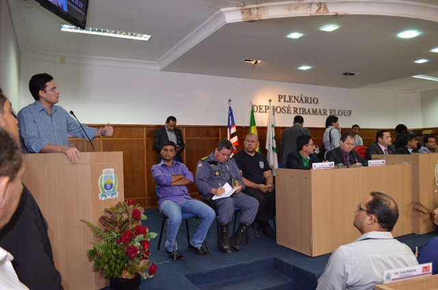 Alexandre Almeida acompanha Comissão da Assembleia em Timon