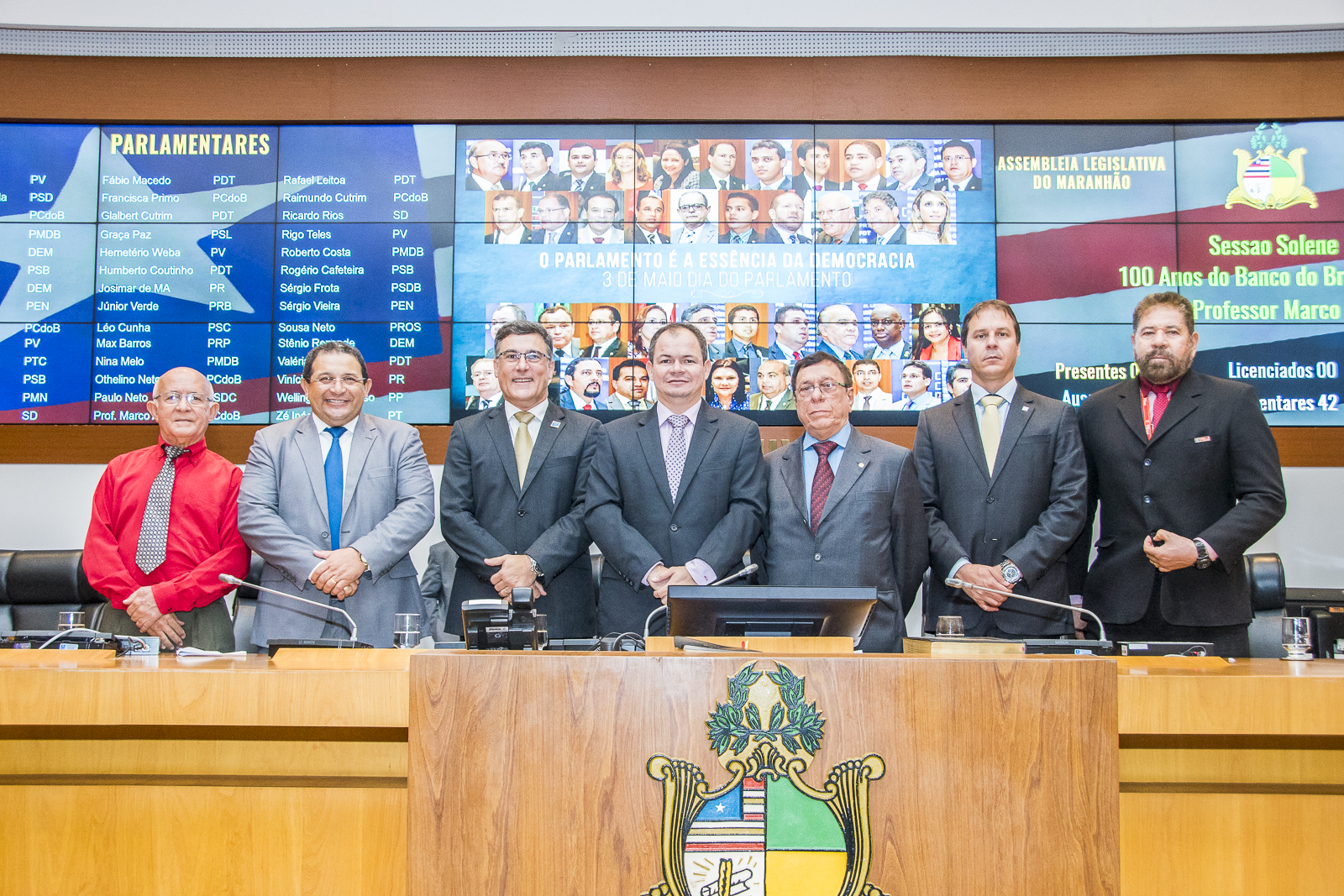 Sessão solene presta homenagem aos 100 anos de instalação do Banco do Brasil no Maranhão