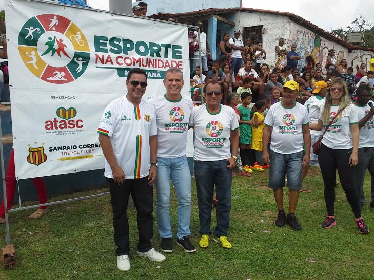 Sérgio Frota lança polo maracanã do projeto Esporte na Comunidade