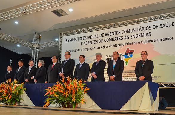 Humberto Coutinho participa da abertura do Seminário Estadual de Agentes de Saúde 