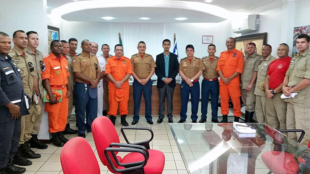 Professor Marco Aurélio reitera apoio ao Corpo de Bombeiros 