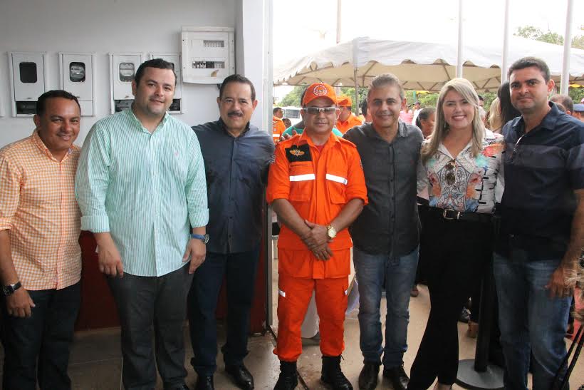 Vinicius Louro participa da inauguração do Corpo de Bombeiros de Trizidela do Vale