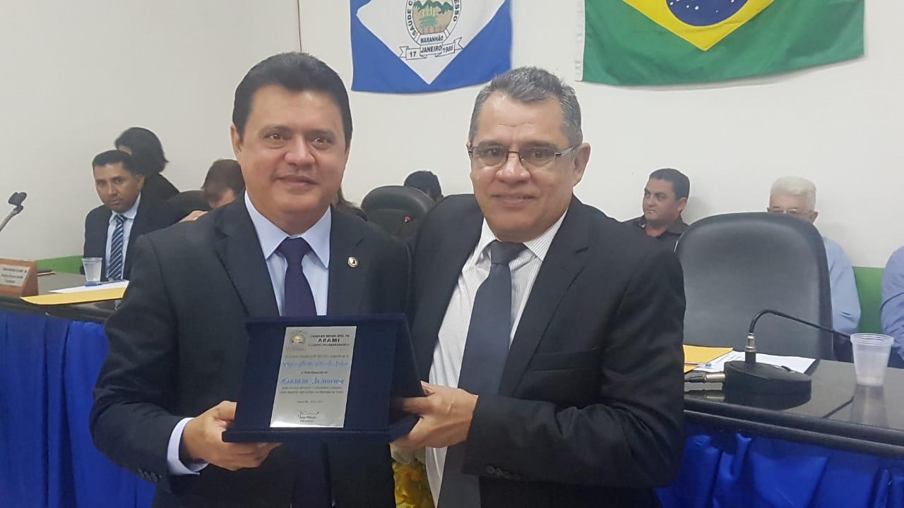 Rigo Teles recebe título de “Cidadão de Arame”