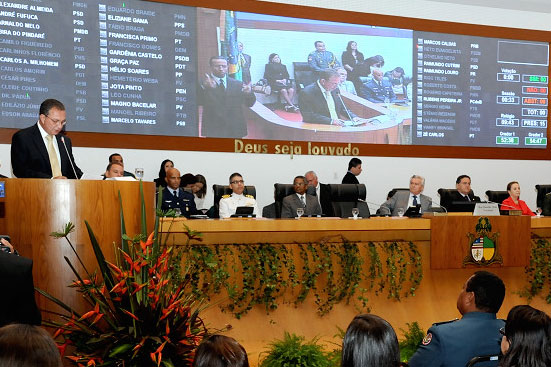 Assembleia recebe mensagem do Executivo sobre situação do Estado