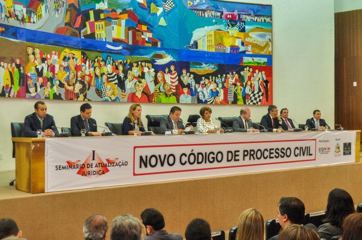 Assembleia Legislativa sedia seminário sobre Novo Código de Processo Civil