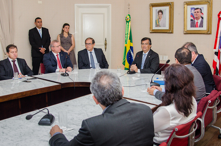 Humberto e Sérgio Frota prestigiam lançamento do programa Nota Legal