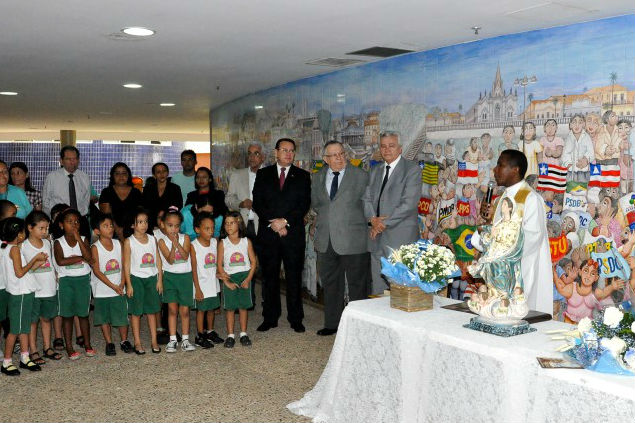 Assembleia Legislativa recebe imagem de Nossa Senhora da Conceição