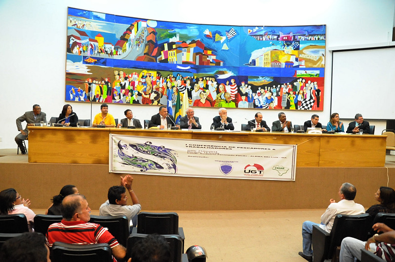 Assembleia sedia 1ª Conferência de Pescadores e Trabalhadores do MA