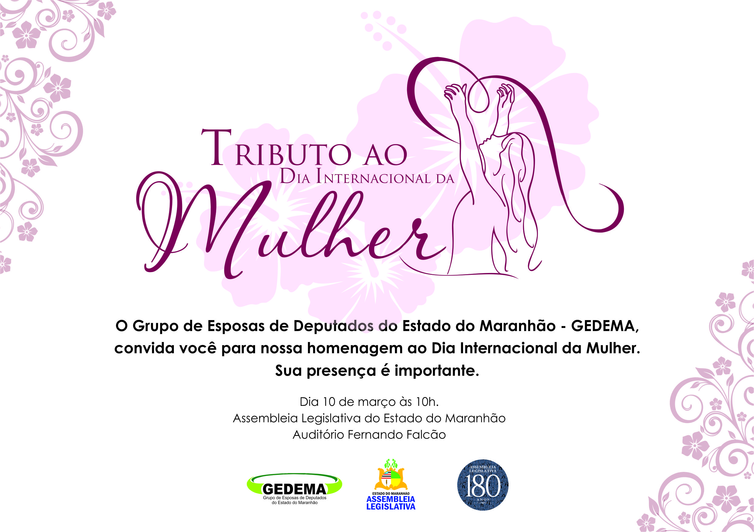 Gedema promove tributo ao Dia Internacional da Mulher próxima terça