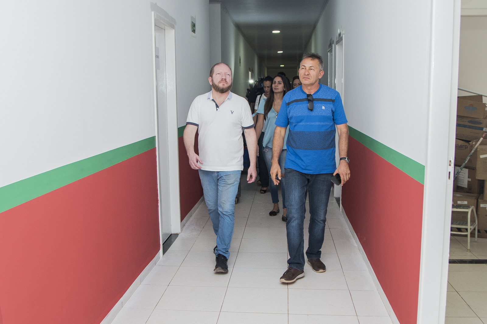 Em visita a Sítio Novo, Othelino Neto vistoria obras do Hospital Municipal Frei Alberto Beretta