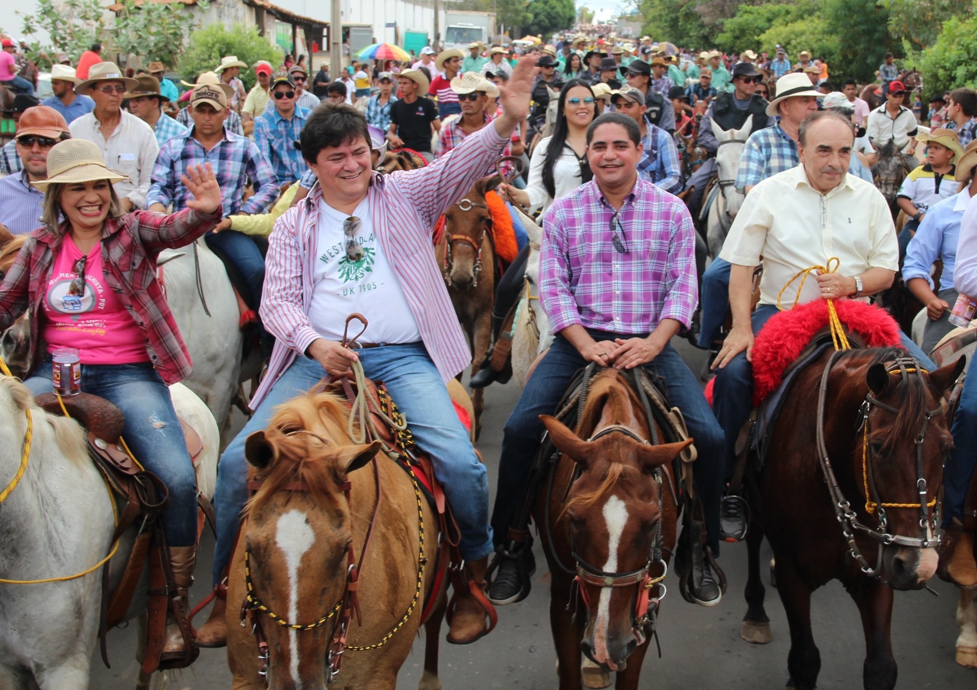 Deputado Léo Cunha participa da 24ª Cavalgada de Imperatriz