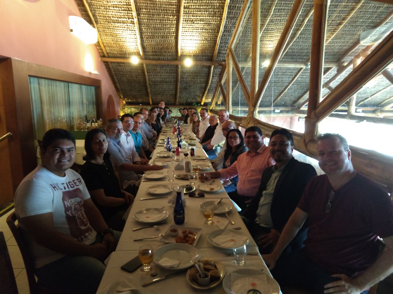 Diretores da Assembleia Legislativa reúnem-se em almoço de boas-vindas