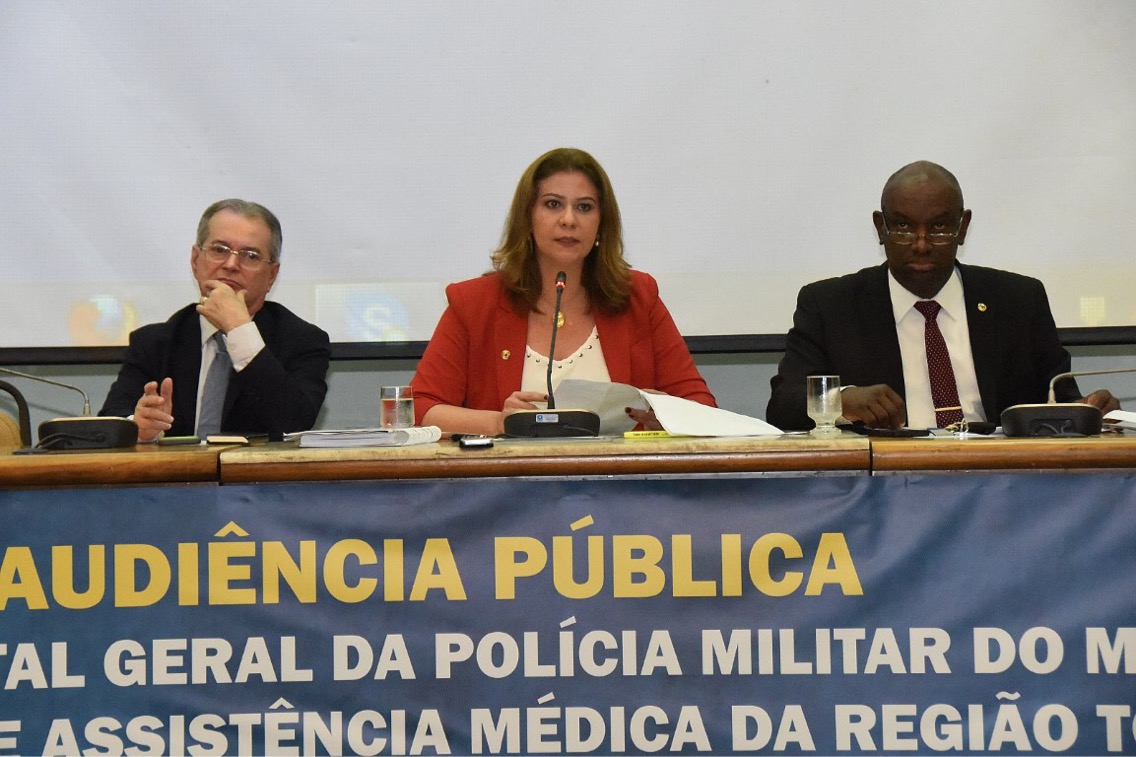 Valéria Macedo realiza audiência pública na defesa da construção do HGM para policiais e bombeiros  