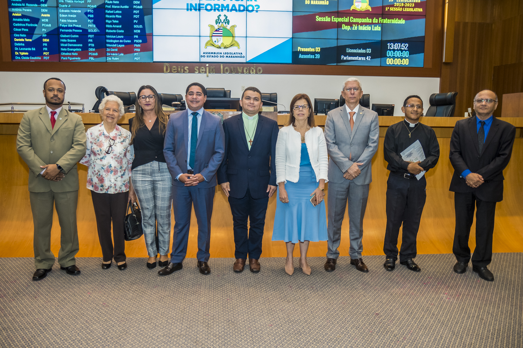 Sessão especial marca homenagem à Campanha da Fraternidade na Assembleia Legislativa