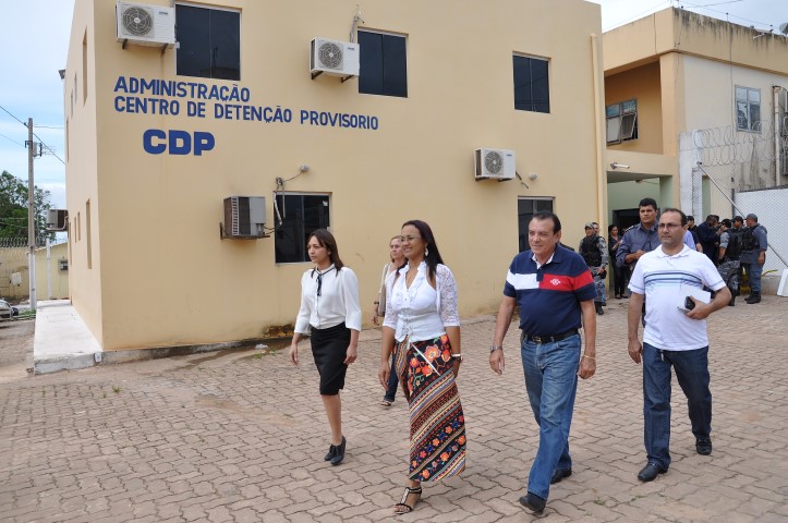 Comissão de Direitos Humanos da Assembleia visita CDP de Pedrinhas