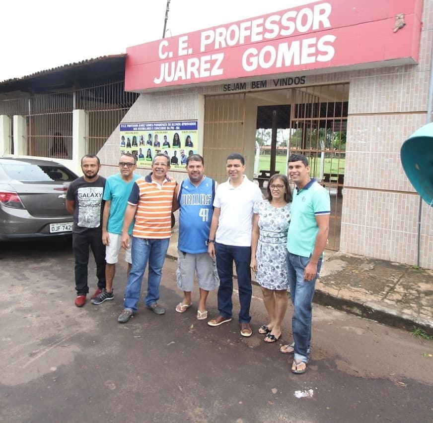 Bira do Pindaré vistoria escola e visita Centro Comunitário em Bacabal