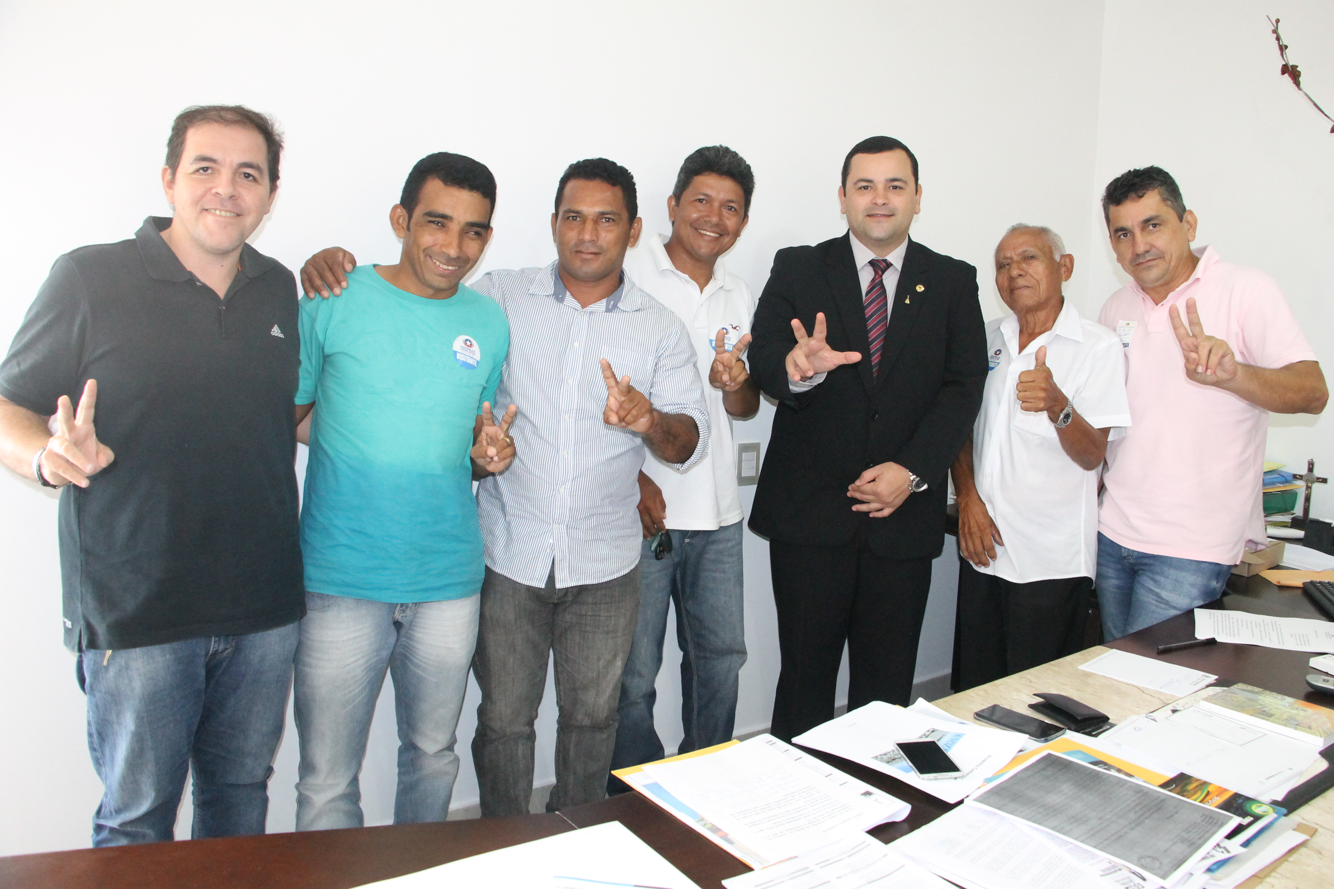 Vinicius Louro recebe conselheiros tutelares do Maranhão