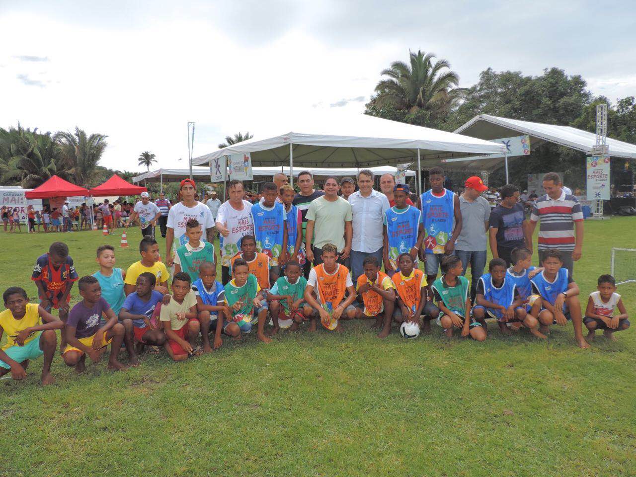 Deputado Zé Inácio participa da Caravana Mais Esporte e Lazer em Bequimão