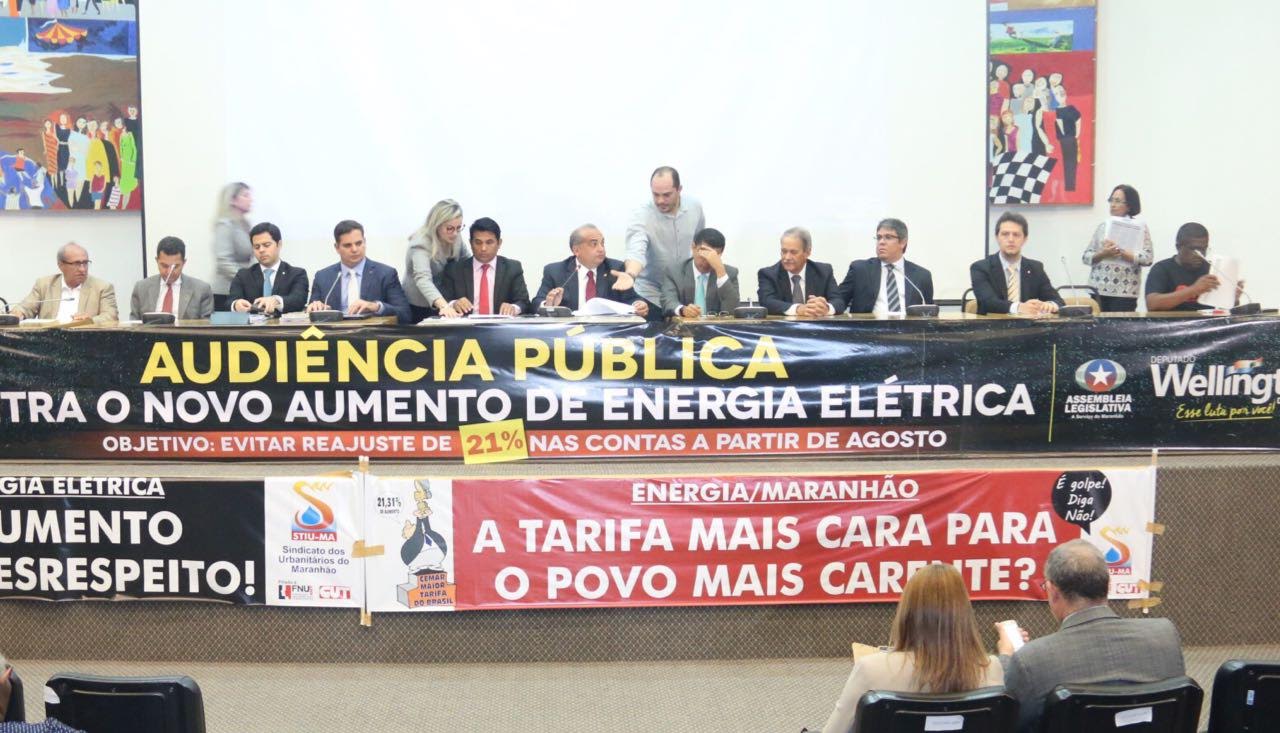 Wellington do Curso se posiciona contra aumento do ICMS e de energia durante audiência pública