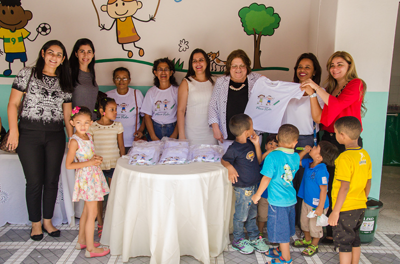 Gedema entrega reforma de creche-escola no Recanto Fialho