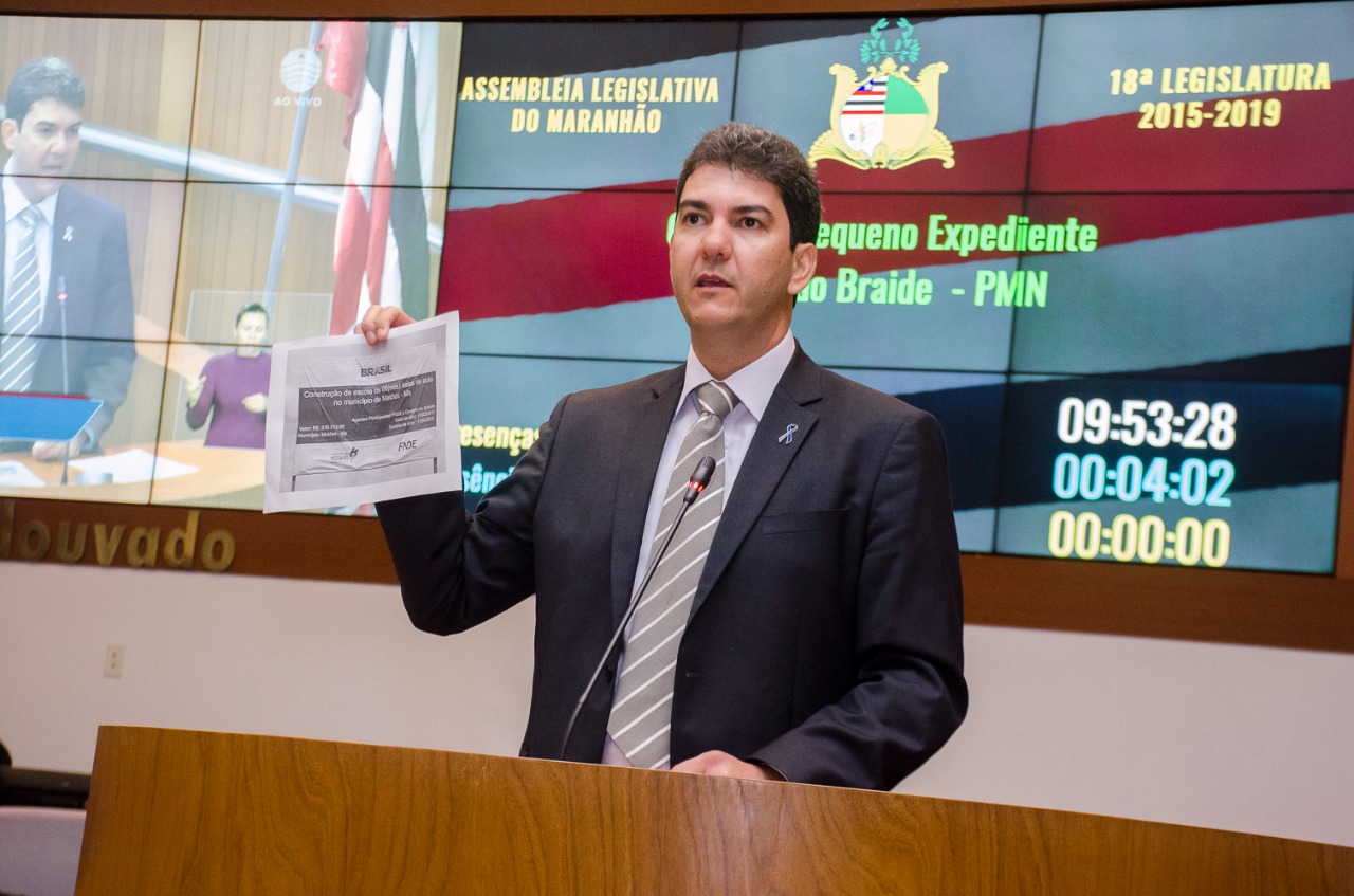 Deputado Eduardo Braide defende reivindicações de municípios maranhenses