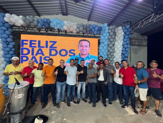 Deputado Júnior Cascaria comemora sucesso da primeira super Festa dos Pais em Pedreiras
