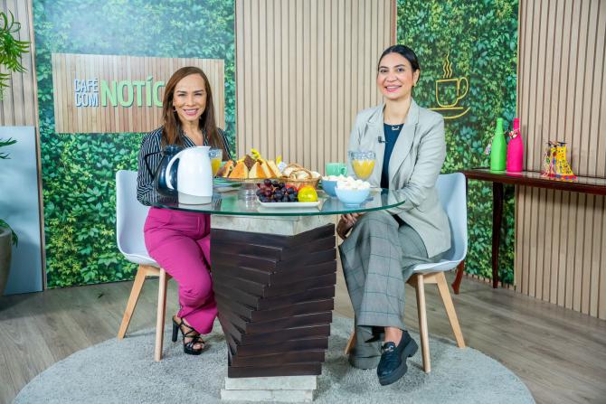 Nutricionista destaca hábitos para uma vida mais saudável no programa ‘Café com Notícias’