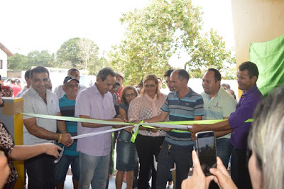 Josimar de Maranhãozinho participa de inauguração em Centro Novo do Maranhão