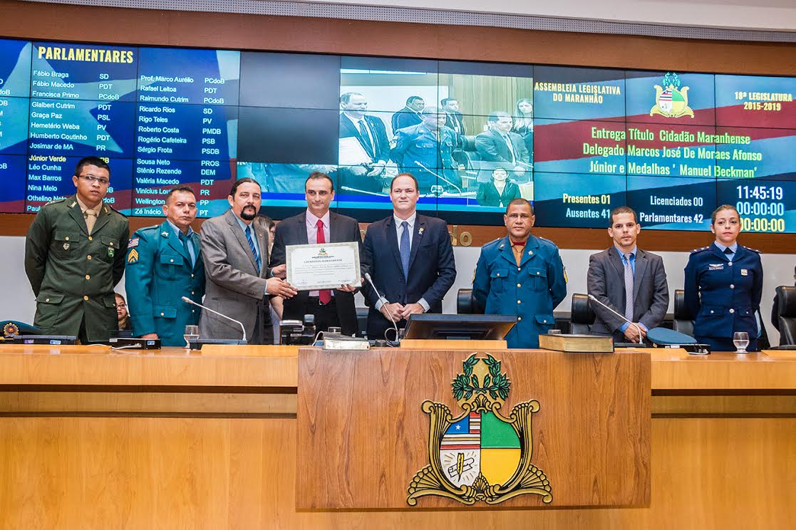 Sessão Solene homenageia agentes da Segurança Pública do Maranhão