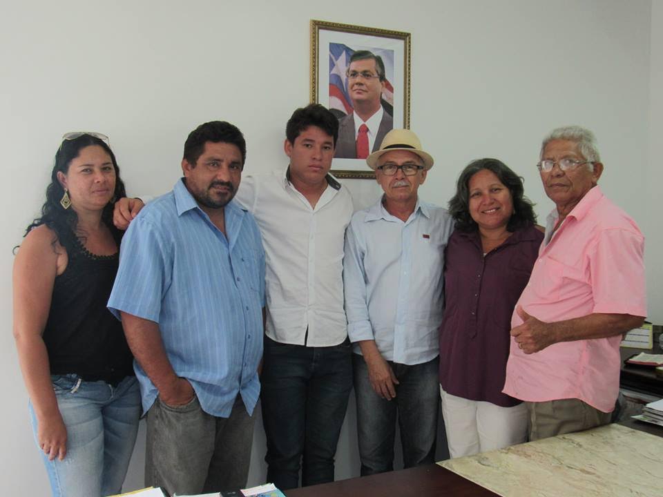 Fernando Furtado recebe representantes do PCdoB de Santa Luzia do Paruá