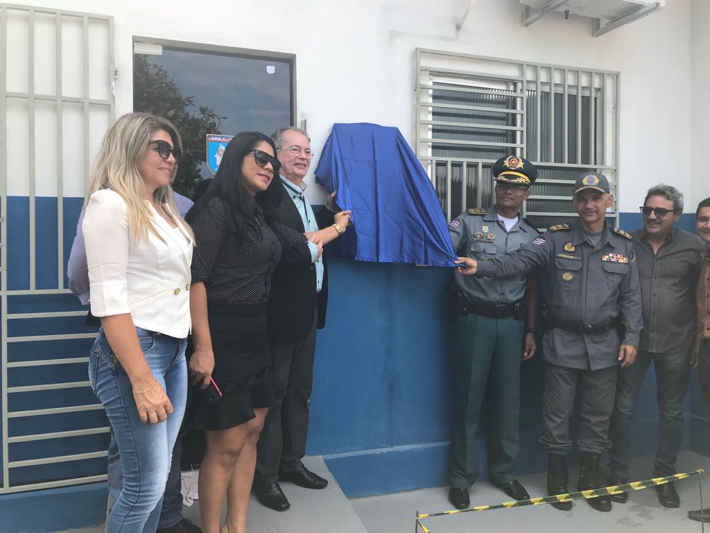 Deputado Levi Pontes participa de inauguração do comando de policiamento de Chapadinha