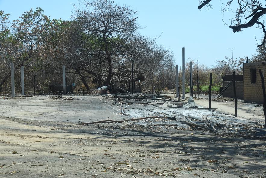 Em Caxias, fogo destrói casas e deixa um cenário desolador no Povoado Bom Jardim