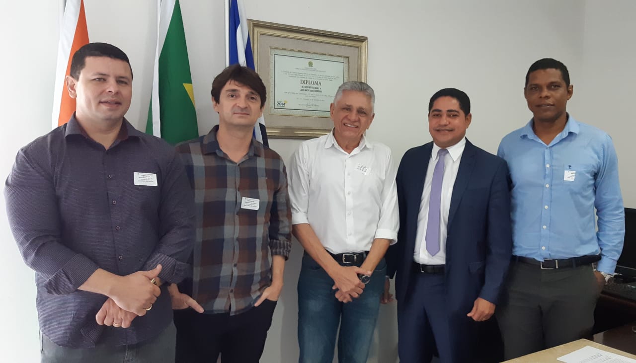Zé Inácio recebe pré-candidato a reitor da UFMA
