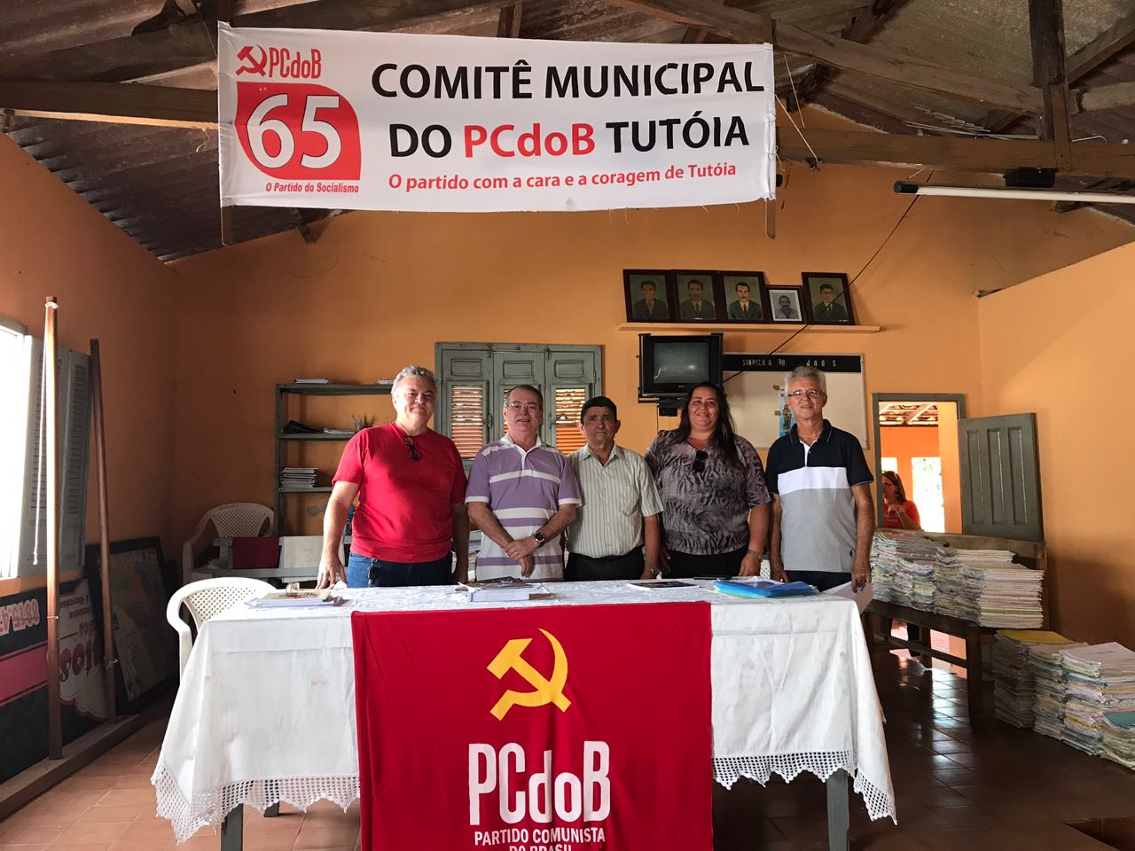 Deputado Levi Pontes participa de Convenção Municipal do PCdoB em Tutoia