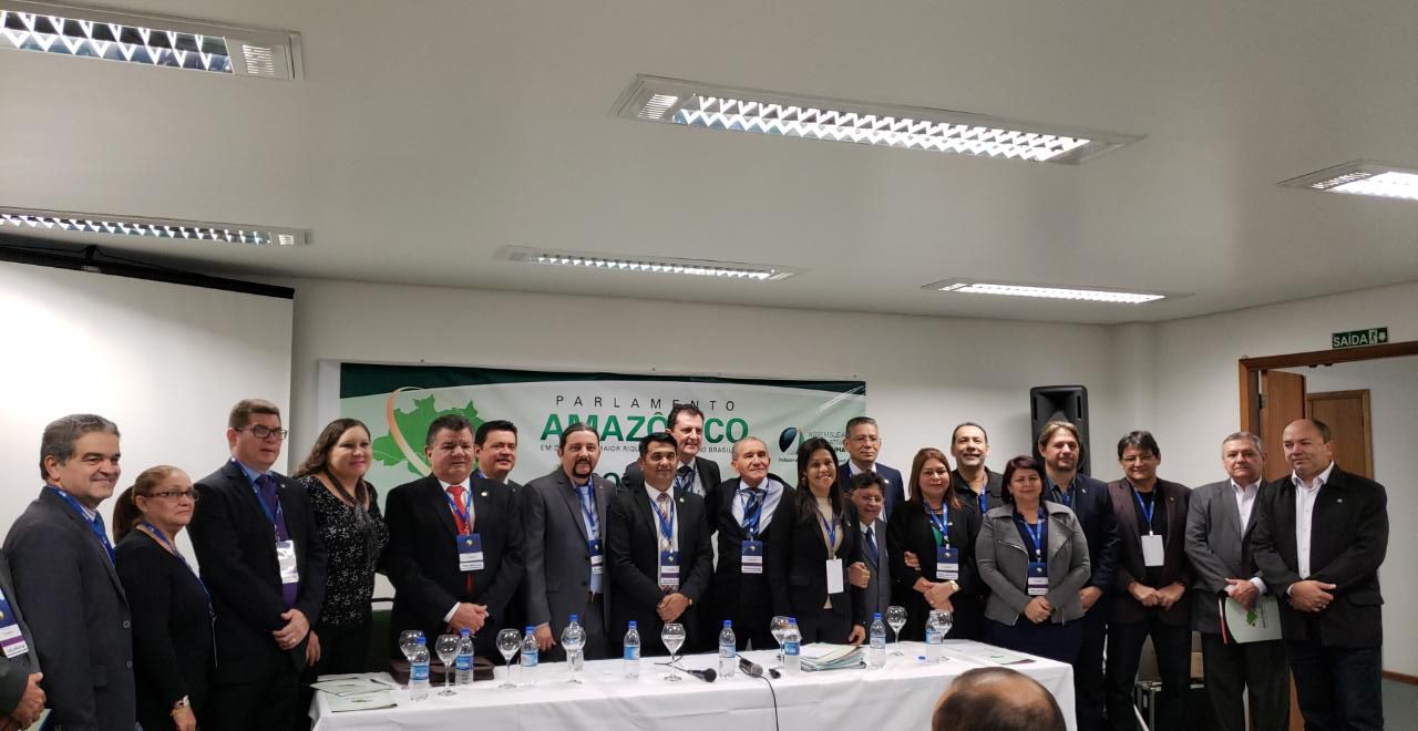 Deputado Júnior Verde é aclamado secretário geral do Parlamento Amazônico