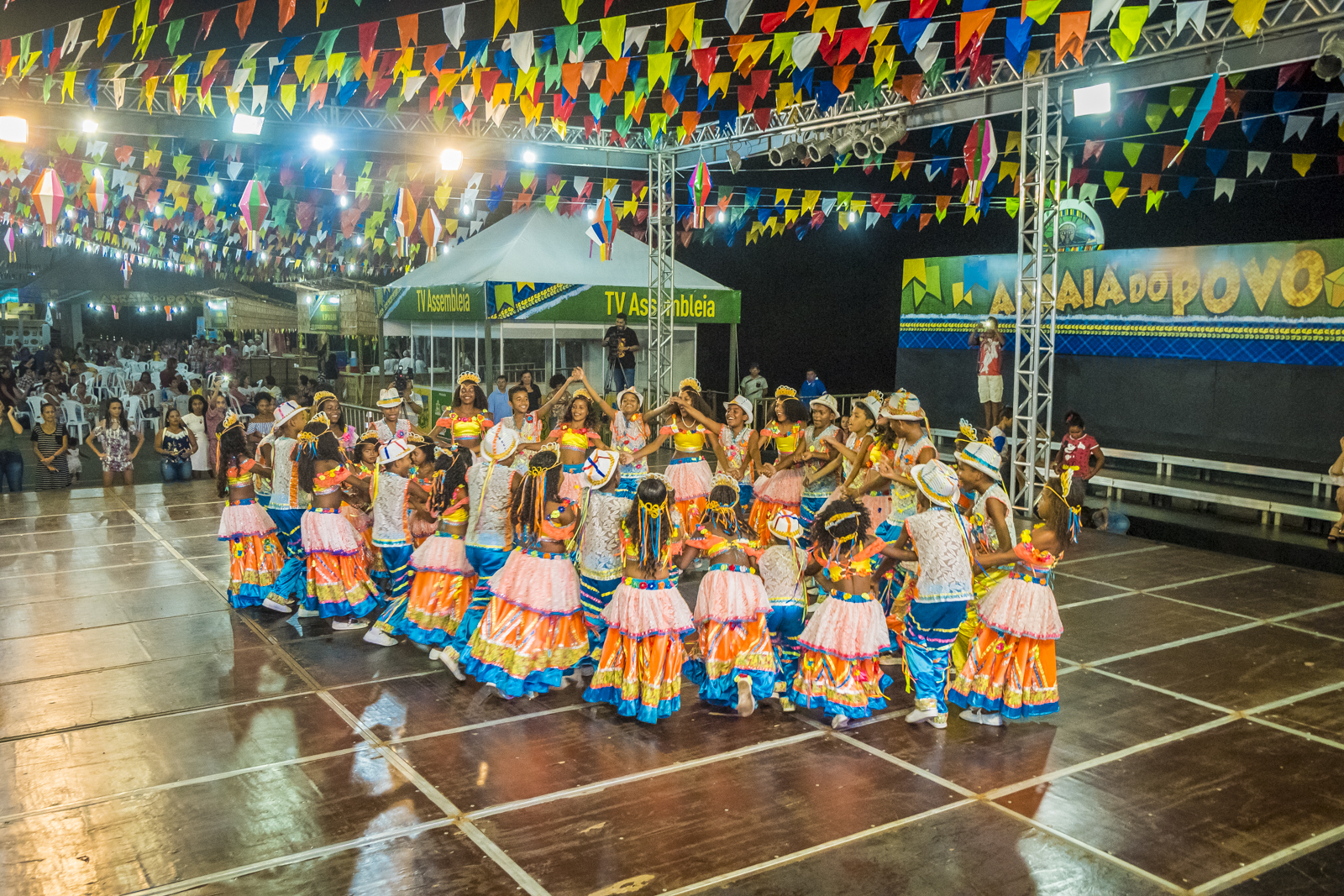 Gedema promove arraial para alunos do Sol Nascente