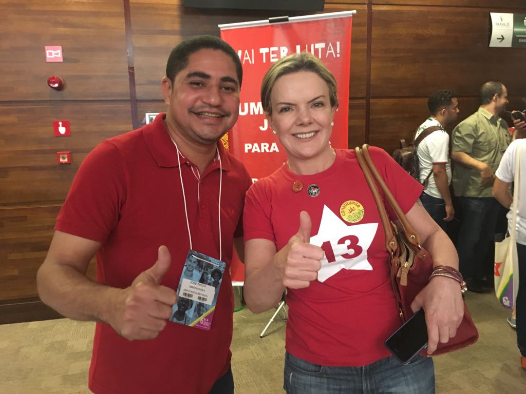 Para Zé Inácio, “Eleger a senadora Gleisi Presidenta do PT é um marco na história do partido”