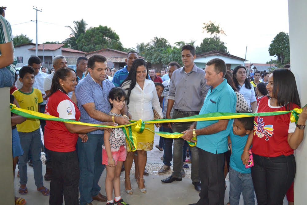 Deputado Josimar participa de inauguração em Maranhãozinho