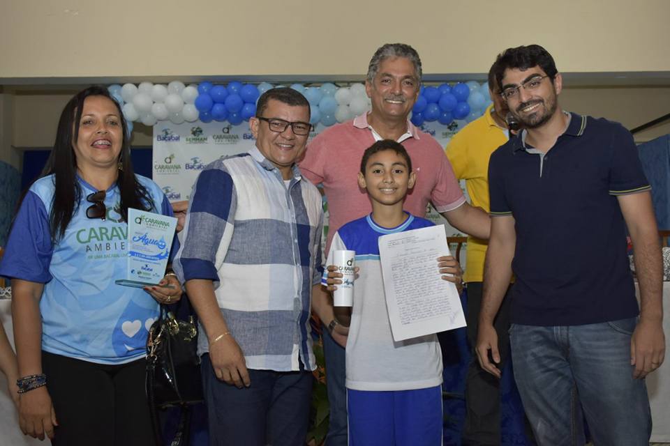 Carlinhos Florêncio participa do projeto “Água Caravana Ambiental”, em Bacabal