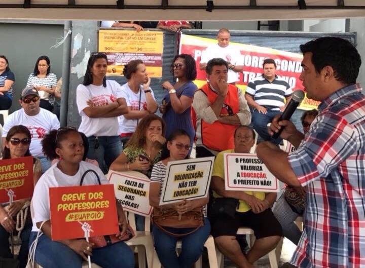 Wellington destaca luta e apoio aos professores da Rede Pública de Ensino do Maranhão