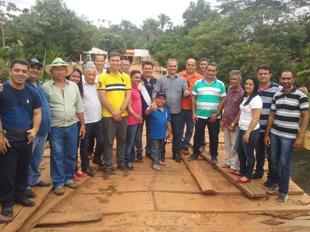 Rigo Teles garante recursos para construção da ponte que interliga Fernando Falcão e Mirador   