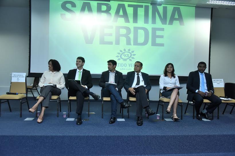 Partido Verde promove debate entre pré-candidatos à Prefeitura de São Luís