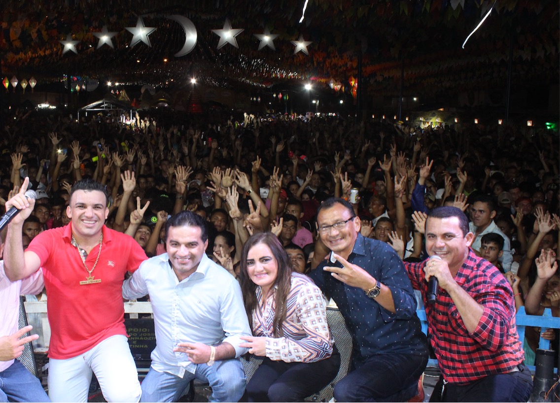 Josimar de Maranhãozinho participa de festejos juninos no interior maranhense