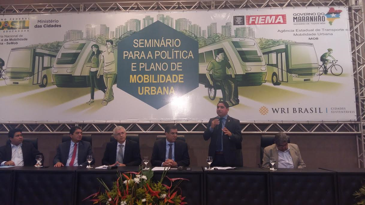 Zé Inácio participa de Seminário para Política e Plano de Mobilidade Urbana