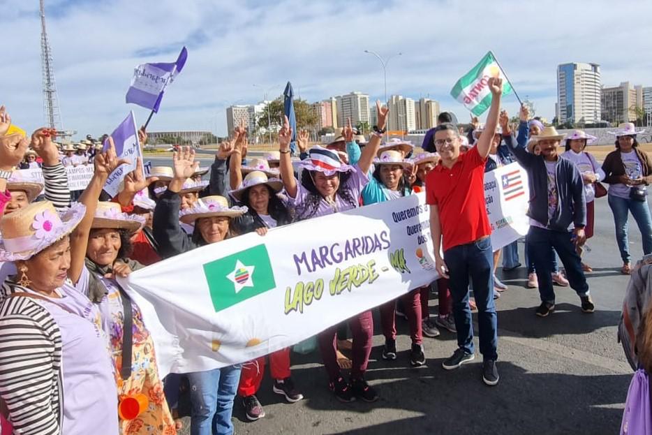 Deputado Carlos Lula participa de edição histórica da Marcha das Margaridas