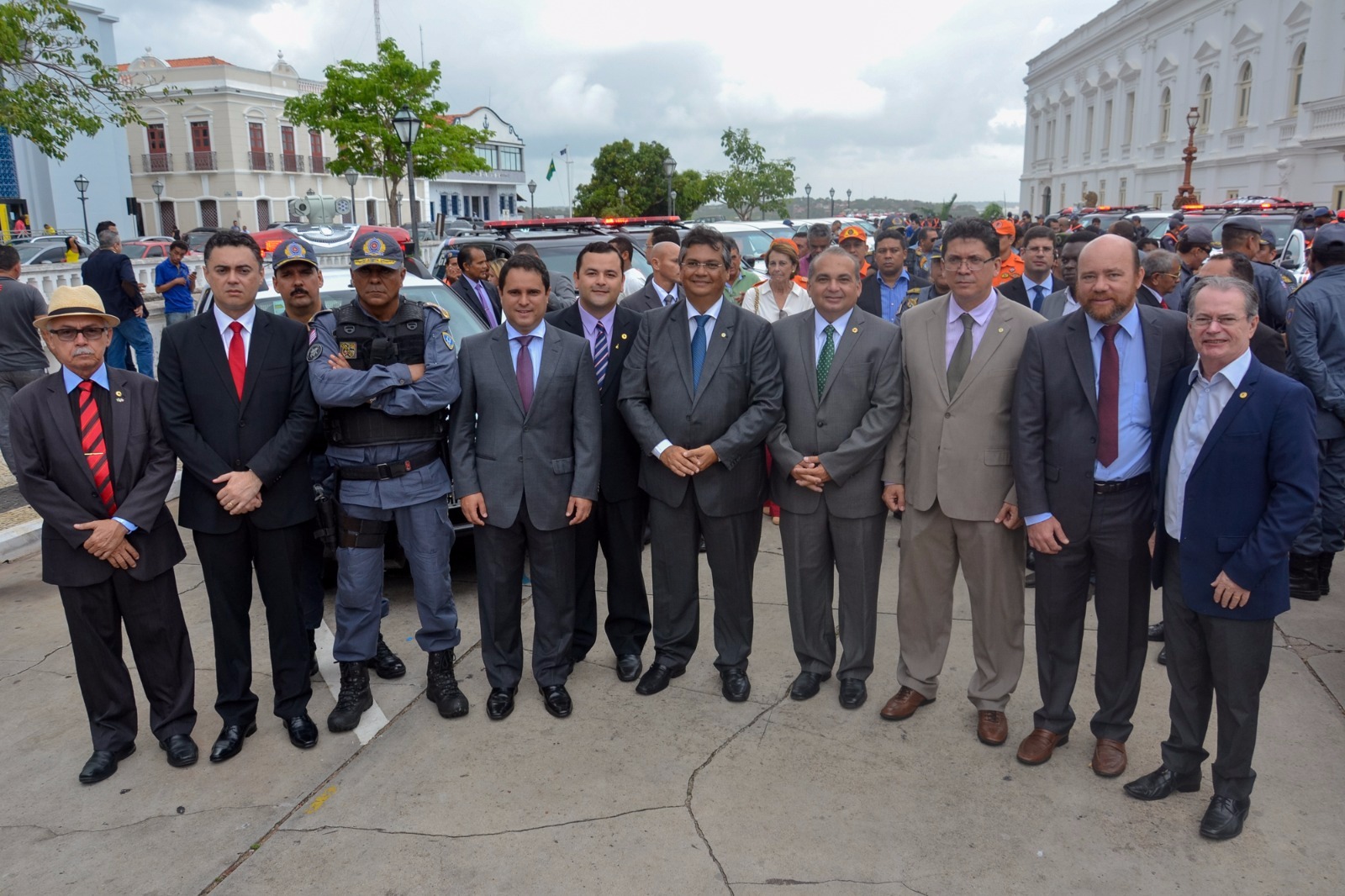 Deputado Vinicius Louro participa da entrega de viaturas para a Polícia do Maranhão