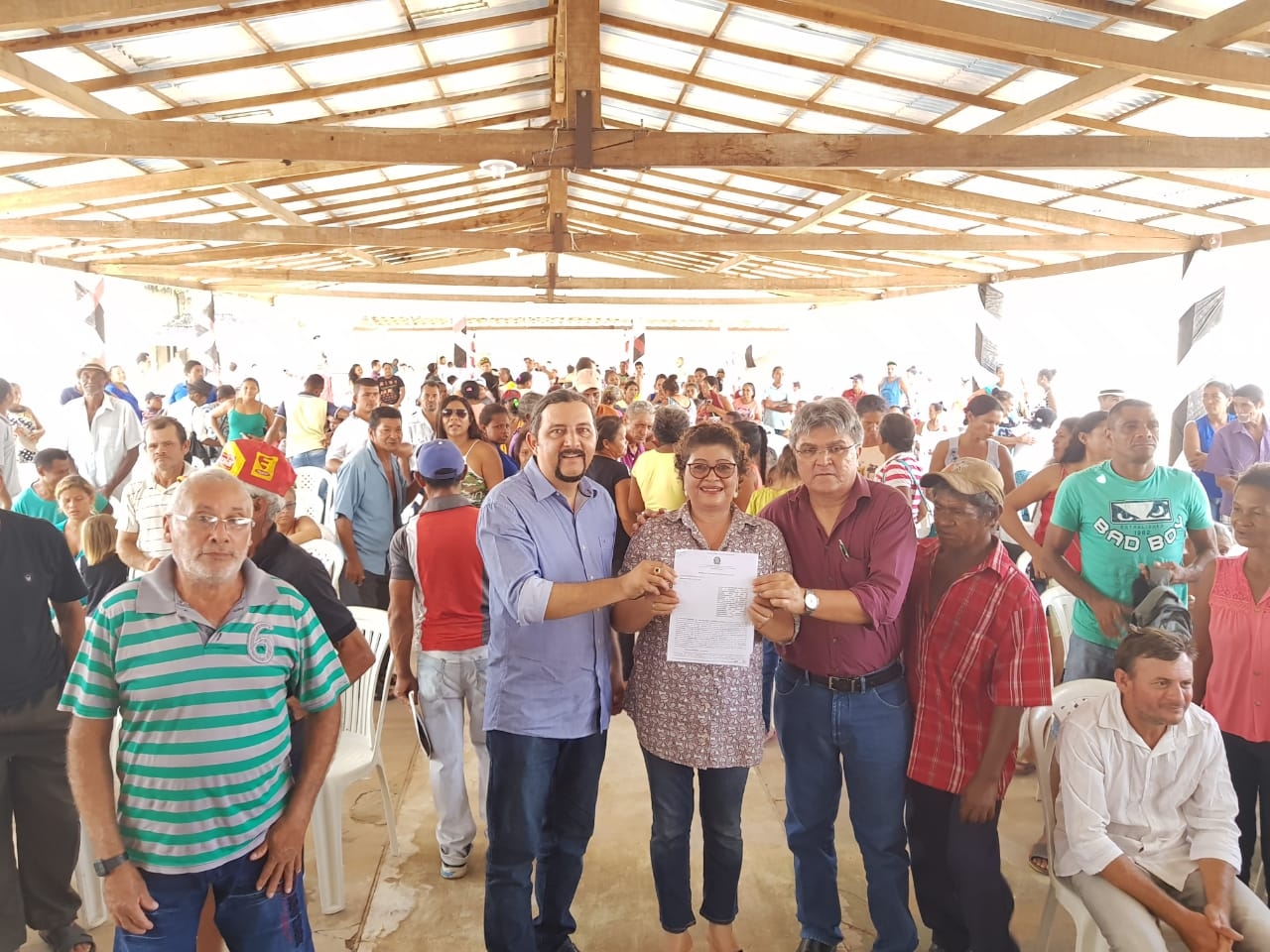Júnior Verde participa de assinatura de Termo de Cooperação em Vitória do Mearim   