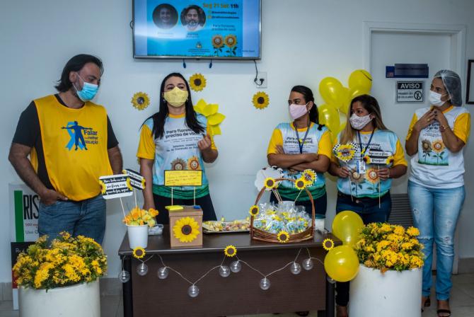 Setembro Amarelo – Mobilização na Alema promove reflexão sobre política pública e cuidados na prevenção ao suicídio