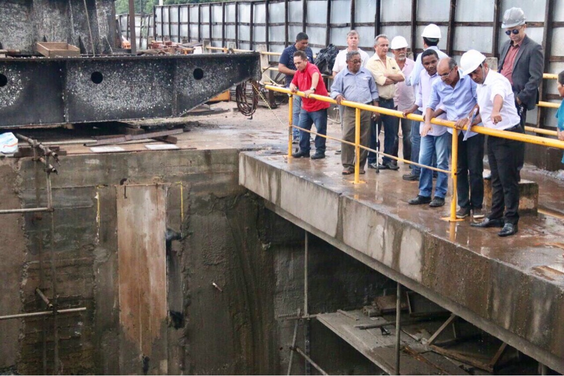 Wellington fiscaliza recuperação da Barragem do Bacanga e solicita brevidade na conclusão das obras